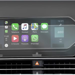 Compatible con CitroënC4 E-C4 2021-2025 Protector de Pantalla GPS Navegador Salvapantallas 4H PET Pantalla Táctil para Navegación 10 Pulgadas C4 2025 Accesorios (2 unidades)