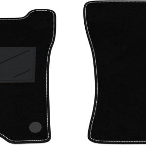 Alfombrillas para Coche SÓLO Delanteras 2 Piezas compatibles con Mercedes EQB X243 5 plazas 2022-2026 | 2 Alfombrillas Delanteras a Medida en moqueta