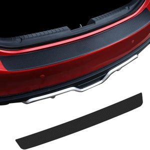 Protector de Parachoques Trasero de Fibra Carbono para BYD Seal U DM-i 2024 2025, Protección Borde de Carga, Protector Parachoques Coche Coche Accesorios