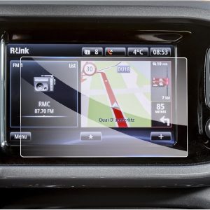 GAFAT Compatible con Renault Twingo 3 III 2019-2023 2024 7 pulgadas, protector de pantalla de cristal para Twingo III 7 pulgadas Easy Link ToucScreen antigolpes, 9H antiarañazos