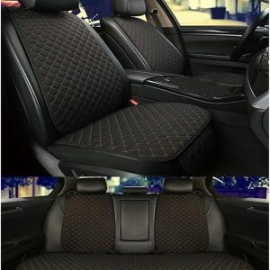 5 Asientos Universal Funda Asiento Coche para MG ZS (SUV/EV) 2019-2024, Impermeables Transpirabilidad Juegos de Cubreasientos Interior Accesorios,D