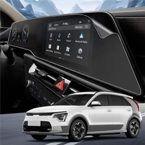 Protector de Pantalla Transparente para Kia Niro 2023-2025, Pantalla de navegación GPS de 10,25 Pulgadas, película Protectora de TPU antiarañazos.