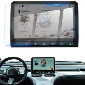 LFOTPP Compatible con Smart #1 EV Electric SUV 2023 2024 12,8 Protector de Pantalla de Aire Acondicionado, Smart 1#1 12.8 Pulgadas 9H Antiarañazos Vidrio Templado Navi Radio GPS Accesorios