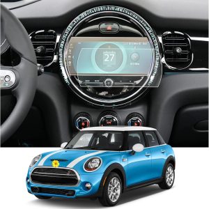 CDEFG Compatible con Mini Cooper F55 F56 F57 Countryman F60 Clubman F54 2022 facelift, Protector de Pantalla GPS Navegador Salva pantallas 4H PET Pantalla Táctil Navegación 8,8 pulgadas Accesorios