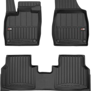 MOTOS Alfombrillas de Goma para Cupra Tavascan Desde 2023 Mejore la Comodidad de Sus Viajes con la Alfombra Antideslizante Car 3D- Alfombrillas de Coche para Varias Estaciones