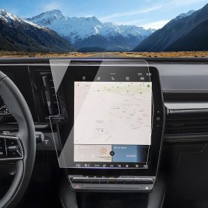 LUWU 2 Unidades Compatible con Renault Scenic E-Tech 2024 2025 /Megane E-Tech 2022-2025 Protector de Pantalla Nano para Navegación 12 Pulgadas 6H Antiarañazos E-Tech Accesorios