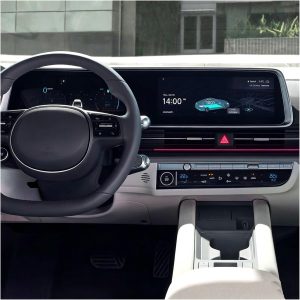 Navegación Protector De Pantalla Para Hyundai Para Ioniq 6 2023 12,3 Pulgadas Protector Pantalla TPU Pantalla Radio Multimedia Coche Accesorios Interiores Coche