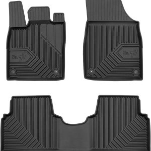 MOTOS Alfombrillas de Goma para Volkswagen ID.3 Desde 2019 Mejore la Comodidad de Sus Viajes con la Alfombra Antideslizante Car No.77- Alfombrillas de Coche para Varias Estaciones