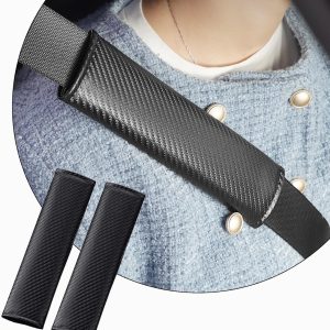 Almohadillas para Cinturón de Seguridad de Coche Accesorios para Kia EV4(2025) Protector Funda Cinturon Coche Fundas para Cinturón De Seguridad,2 Piezas