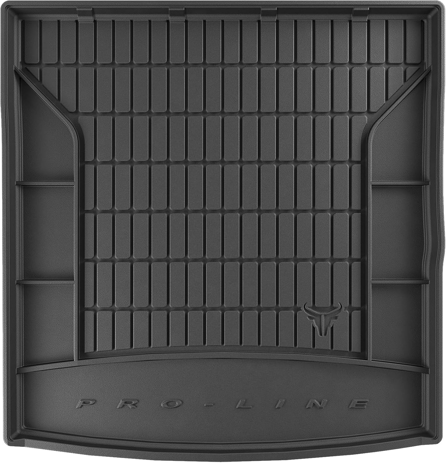 MOTOS Alfombra de goma para el suelo del coche para Volkswagen ID.7 desde 2023 Mejore su comodidad de viaje con la alfombra antideslizante Auto TM- Felpudo de coche para todo tipo de clima, protección