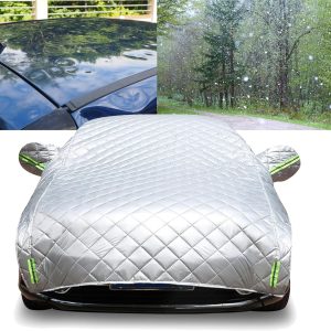 Media Funda Coche Antigranizo Gruesa para BYD Atto 2 DM-i 2026-,Funda Coche Exterior Cubre Impermeable Transpirable Lluvia Polvo Protección contra Todo Tipo De Clima -j21