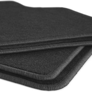 4 Piezas Alfombrillas de Moqueta Coche para Kia EV2 EV3 EV4 EV5 EV6 EV9, Alfombrillas Coche, alfombras Coche, Antideslizante, Ajuste, Black