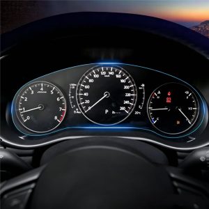 Compatible Con Mazda Para 3 Para BP Para CX Para 30 2019-2025 Protector Pantalla GPS Película Salpicadero Pantalla Panel Instrumentos HD Transparente Película Protegida
