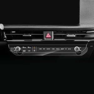 SKTU Protector de pantalla para aire acondicionado compatible con Kia EV6 Facelift 2025, protector de pantalla A/C, protección contra arañazos, protección contra huellas dactilares