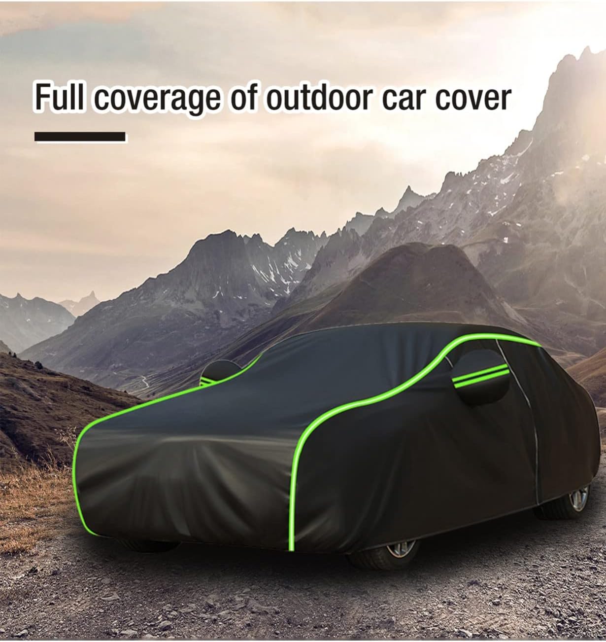 Funda para Coche Exterior para Renault ZOE Hatchback (2012-), Cubierta Resistente a la Intemperie contra Lluvia, Nieve y Sol - Imagen 2