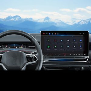 [3 unidades 9H Protector de pantalla para VW ID.7 ID7 2024-2025 15 pulgadas navegación y cabina digital universal para VW ID.7 Tourer con cristal templado y nano accesorios antiarañazos