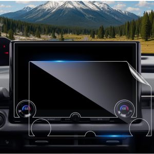 CDEFG Compatible con Toyota bZ4X/bZ 2026 Facelift Navigation Protector de Pantalla 6H Resistente a los arañazos 14 pulgadas GPS Nano Protector de Pantalla Antiarañazos Navi Película bZ 2026 Accesorios