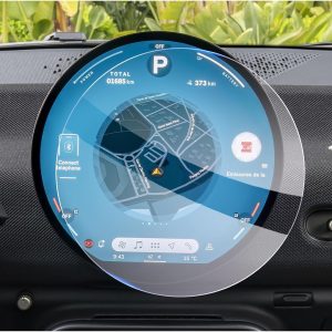 GAFAT [Nuevo 2024] Compatible con Mini Cooper S F65 F66 Countryman U25 Aceman 2024 2025 2026 9,4″ Navigation Protector de Pantalla, Cooper F65 F66 9,4″ Vidrio Pantalla, 9H Antiarañazos