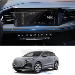 Protector de pantalla compatible con Audi Q4 e-tron 2021-2025, para Q4 e-tron 11,6″ Central MMI Touch Display Nano Película para navegación pantalla 6H antiarañazos [2 unidades]