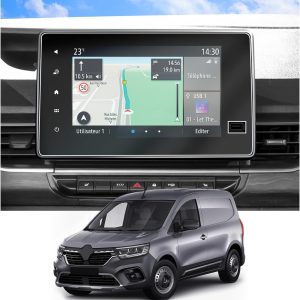 CDEFG Compatible con Renault Kangoo 3 2021 2022 2023 Easy Link Foil de Protección de Navegación 4H Scratch Festival 8 Pulgadas GPS Protection Film Navi Folie Kangoo 2023 Accesorios 2 Piezas