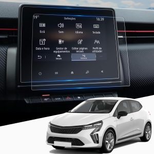 [2 unidades compatibles con Renaul-t Clio 5 Captur 2 Arkana Zoe 2020-2025 2026Navigation Nano Protector de pantalla 6H resistente a los arañazos 7″ GPS Nano Protector de pantalla Auto Navi