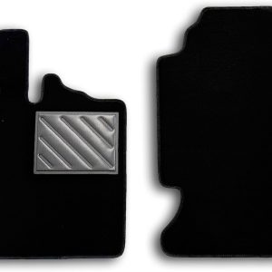 Alfombrillas para Smart For Two W451 2007-2014, a Medida, Antideslizantes, con talonera de Goma