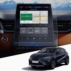 Protector de Pantalla Nano 9,3″ para Renault Zoe Easy Link 2020-2026 (también Clio 5, Captur 2 y Arkana), 2 Unidades, Antihuellas