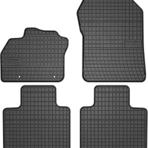 MOTOS Alfombrillas de Goma para Renault Zoe 2012-2024, Antideslizantes, para Todas las Estaciones