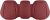 Genérico Fundas Asientos Coche para Kia Ev5 Universal Impermeable Juego Completo Fundas Asiento Coche Cuero PU Accesorios Interiores Coche Protector Asiento Coche(Rear Red)
