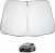 LUWU Compatible con BYD Atto 3 Yuan Plus 2022-2025 Protector solar para coche, parabrisas delantero plegable, parasol interior, protección UV y contra el calor, parabrisa frontal, accesorio Atto 3