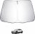 LUWU Parasol Coche Compatible con Hyundai Ioniq 5 NE 2021-2024 | Facelift/N/N Line 2025 2026 2027 Parasol para Parabrisas Delantero Plegable Protección UV Accesorios Ioniq 5