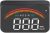 Head Up Display para coche iKiKin, velocímetro con doble sistema OBD/GPS, proyector digital universal KMH/MPH para parabrisas