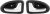 Jadeshay 8200915599 – Tirador de puerta interior para Renault CLIO SCENIC TRAFIC (1 par)
