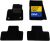 DBS – Alfombra de Coche a Medida para Renault Megane E-Tech a Partir de 02/2022 – Antideslizante con Clips de fijación – 4 Alfombrillas Delanteras y traseras – Moqueta Negra