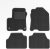 Mats4all Alfombrillas Textiles a Medida para Hyundai Kona 2018-2023 Electric | Antideslizantes | con Refuerzo | 4 Piezas | Alfombrillas de Coche | Juego de Alfombrillas