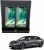 Cargador Inalámbrico Coche para Tesla Model 3 2019 2020,15W Qi Carga Rápida Auto Teléfono Cargador,Cargadores De Móvil por Inducción,Consola Central Cargador Accesorios