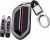 Funda protectora para llave de coche compatible con Kia EV3 EV4 EV5 EV9 EV2 EV7 2025 2026 Sportage Picanto Funda fluorescente para llave de coche 7 botones Parking Negro