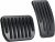 Pedales antideslizantes para Tesla Model Y/3/S/X, pedales de aluminio para acelerador y freno compatibles con Tesla Model Y y Model 3 2017-2021, negro