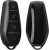 kwmobile Carcasa para Mando Compatible con BYD Atto 3 / Sealion / Han / Tang / Dolphin / Seal – Funda para Llaves de Coche con Botones de TPU – Negro Mate / Negro