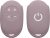 kwmobile Funda Compatible con Fiat 500E Llave de Coche de 4 Botones – Carcasa Protectora de Silicona para Llave de Coche – Case en Nube Violeta