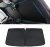 Apto para Ford Mustang Mach-E 2021-2024, Parasol para Parabrisas de Coche, Poliéster Negro, Plegable