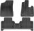 LUWU juego de 3 piezas compatible con Volvo EX30 2024 2025 Reino Unido alfombrillas de coche (delantero + trasero) TPE goma antideslizante alfombrillas resistentes impermeables para todo clima
