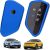 GAFAT Compatible con 2025 Ford Explorer EV/Capri 2025 2026 Funda para Llave, Explorer Electrico Carcasas para Llaves, TPU Gel de sílice, Accesorios Capri, 2025 Explorer EV Accesorios (Azul)