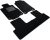 MTM SP-4078 Alfombrillas a Medida en Velour para Honda CR-V IV 10.2012-09.2018