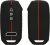 kwmobile Carcasa Compatible con Llavero de Kia 7-Tasten EV6 GT K5 K7 K8 Sportage GT-Line Sorento 4 MQ4 Autoschlüssel Funda – Funda para Mando de Coche de Silicona – Negro / Rojo