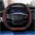 Cubierta Volante Funda Volante Piel para Ford para Puma para Gen-E para ST-Line 2024 2025 Funda Especial Manillar Coche(Double D Black Red)