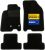 DBS – Alfombrillas – A Medida para Megane 3 – con Clips – Alfombrillas Antideslizantes para Coche – 4 Piezas