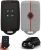 2 Fundas de Silicona para Llave de Coche para Renault Clio,Megane,Koleos,Kadjar,Kangoo,Twingo,Talisman,Captur Space,Dacia Duster,Funda para Tarjeta Renault,Silicona TPU de 4 Botones