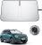 BIBIBO Compatible con Citroen C5 Aircross/Hybrid 2018-2025, protección Solar, protección UV, Parabrisas Delantero, sombrilla de Coche, Tela sin Arrugas, Parasol Interior, Parabrisas C5 Aircross
