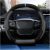 Cubierta Volante Funda Volante Piel para Ford para Puma para Gen-E para ST-Line 2024 2025 Funda Especial Manillar Coche(Double D Black Grey)